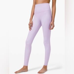 Lululemon Align high-rise leggings Lavender Dew size 6 28” inseam